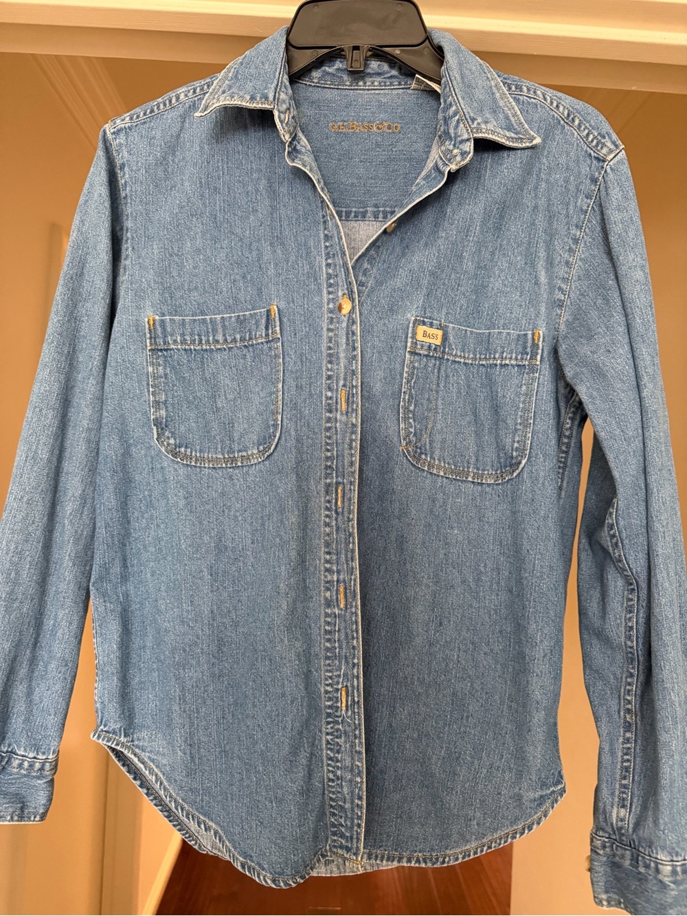 G.H. Bass & Co. Light Blue Denim Button-Down Shirt